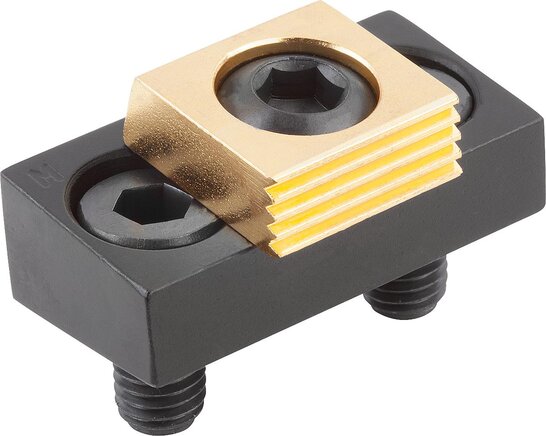 Spann-Exzenterschrauben mit Klemmstück und Anschlag