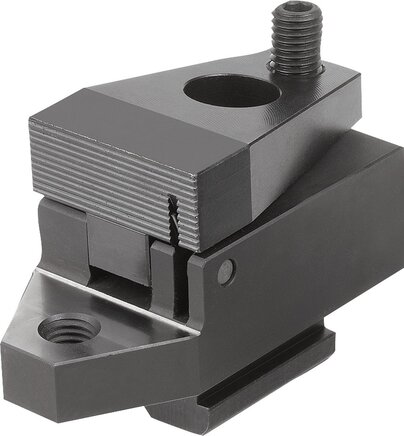 Niederzugspanner mit Auflage, Form A, mit ebener Backe