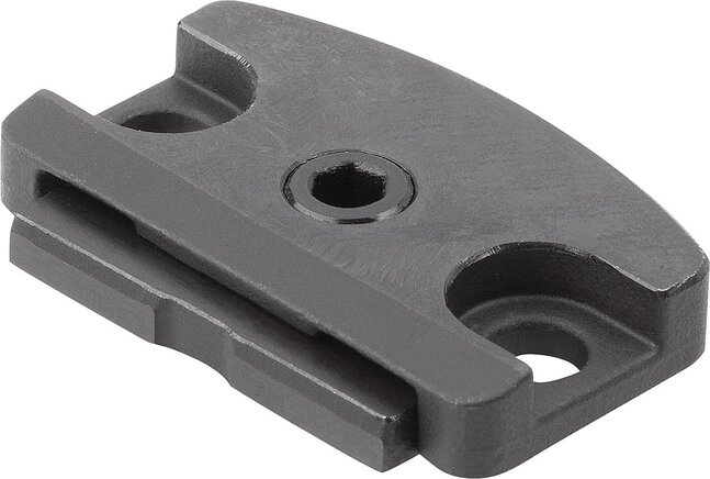 Flachspanner mit Exzenter, Form A, mit Positionierstift