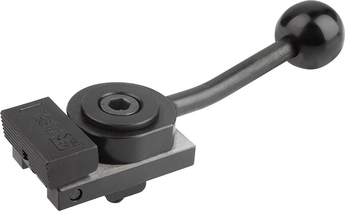 Niederzugspanner Spannbacken eben