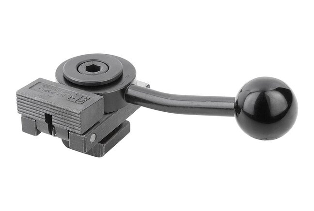 Niederzugspanner Spannbacken eben