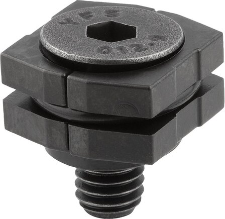 Keilspanner mit Senkschraube, Form A