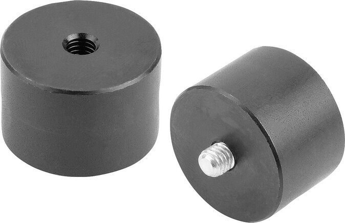 Drehlager Stahl mit Gewindebolzen