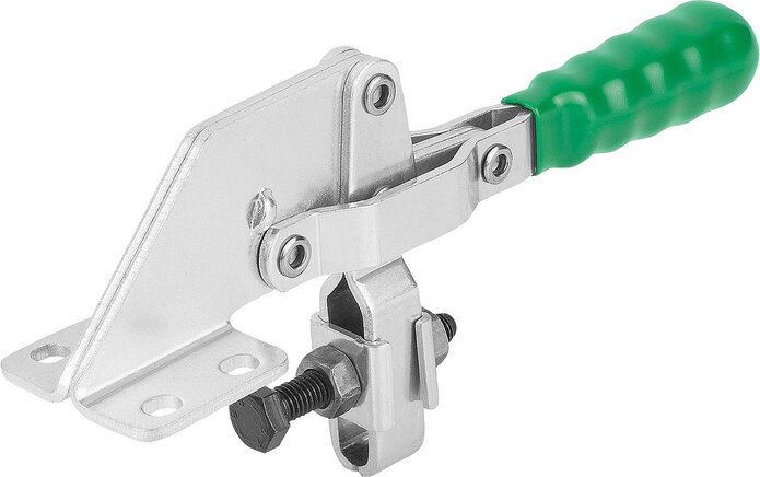 Schnellspanner vertikal mit abgewinkeltem Fuß