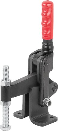 Schnellspanner vertikal schwere Ausführung mit fester Andruckspindel