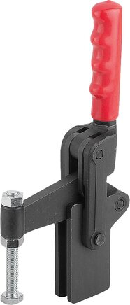 Schnellspanner vertikal schwere Ausführung mit fester Andruckspindel