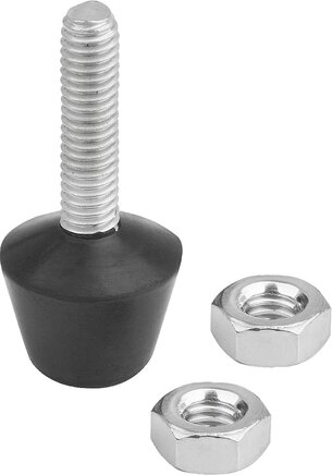 Andruckspindeln mit aufvulkanisiertem Neoprendruckstück