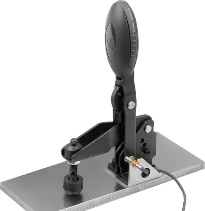 Zustandssensoren Edelstahl mit Halter, Form V, für Schnellspanner vertikal