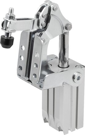 Pneumatikspanner senkrechtmit vertikalem Zylinderanbau