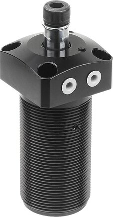 Schwenkspanner pneumatisch einschraubbar mit Flansch