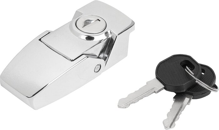 Spannverschlüsse Anschraubbohrungen verdeckt, abschließbar