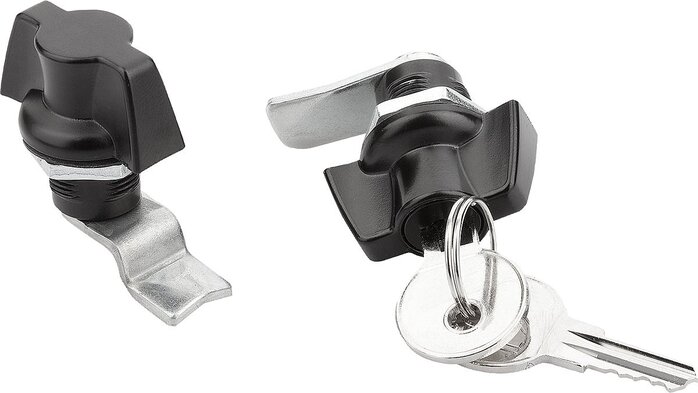 Drehriegel kompakt mit Knebelbetätigung