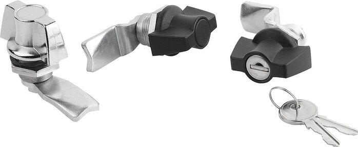 Drehriegel mit Knebelbetätigung