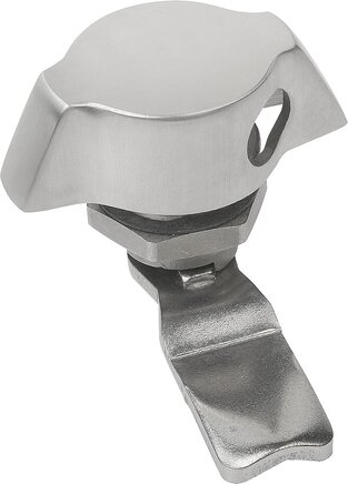 Drehriegel Edelstahl mit Knebelbetätigung