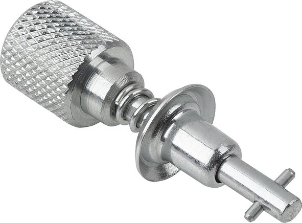 Vierteldrehverschlüsse, mit Rändelkopf