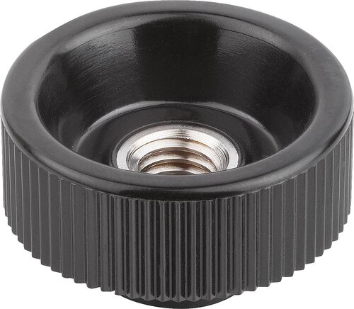 Rändelmutternaus Kunststoff