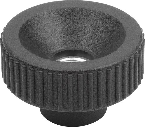 Rändelmuttern Kunststoff