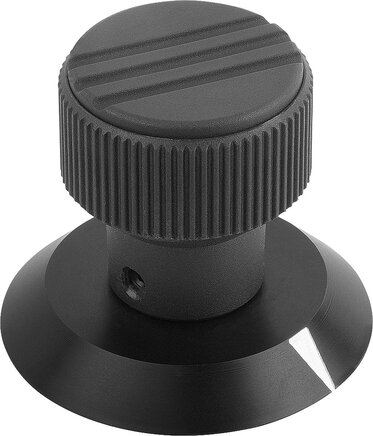 Rändelknöpfe mit Markierung