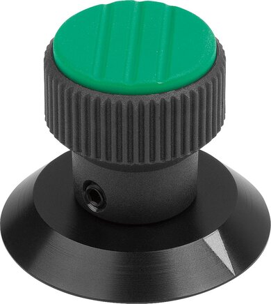 Rändelknöpfe mit Markierung