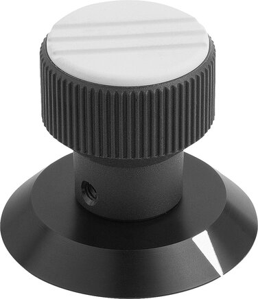 Rändelknöpfe mit Markierung