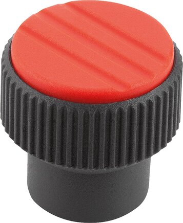 Rändelknöpfe mit Innengewinde