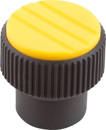 Rändelknöpfe mit Innengewinde