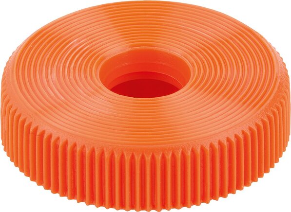 Rändelknöpfe für Schrauben mit Außensechskant, Form A