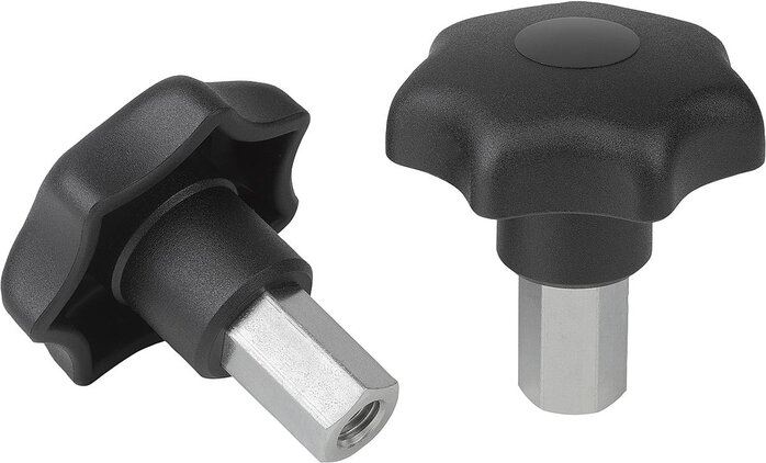 Sterngriffe mit verlängertem Bund