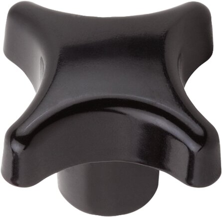 Kreuzgriffe aus Grauguss, kunststoffbeschichtet nach DIN 6335 Form C