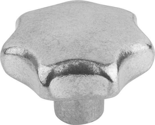 Sterngriffe ähnlich DIN 6336 aus Aluminium, Form A, Rohling