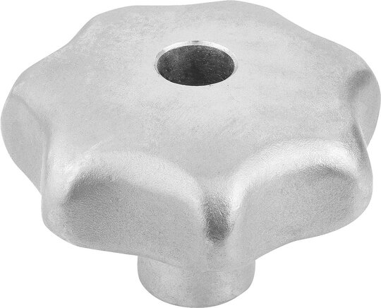 Sterngriffe ähnlich DIN 6336 Edelstahl, Form B, durchgehende Bohrung