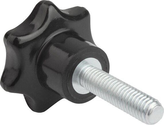 Sterngriffe ähnlich DIN 6336, Außengewinde, Form L