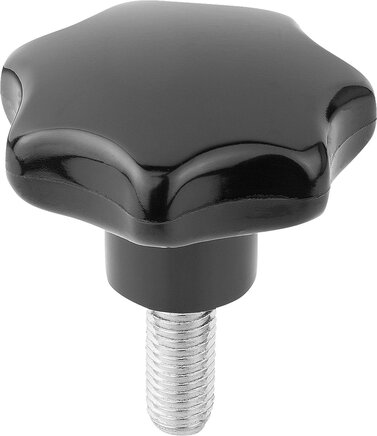 Sterngriffe ähnlich DIN 6336, Außengewinde, Form L