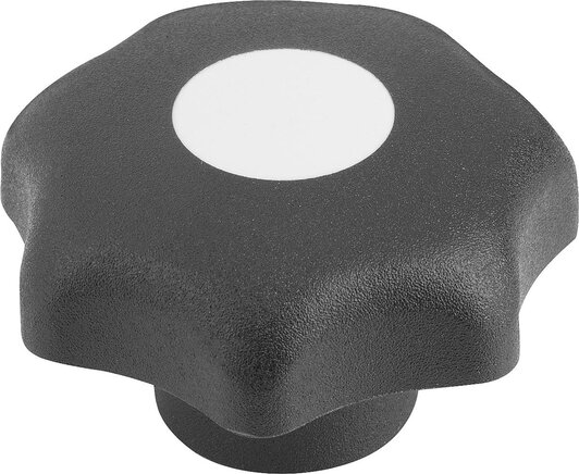 Sterngriffe ähnlich DIN 6336, ohne Buchse mit Passbohrung, Form G