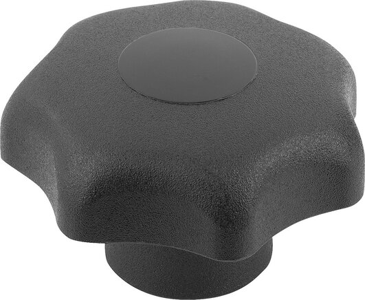 Sterngriffe ähnlich DIN 6336, mit Passbuchse, Form H