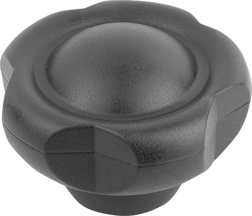 Fünfsterngriffe mit Innengewinde