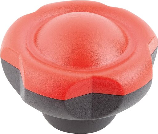 Fünfsterngriffe mit Innengewinde