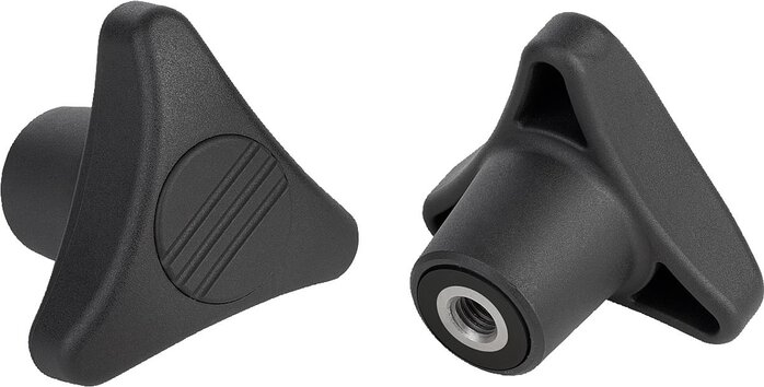 Dreisterngriff mit Innengewinde