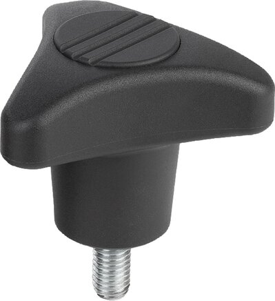 Dreisterngriff mit Außengewinde