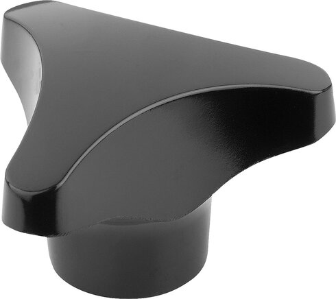 Dreisterngriffe mit hohem Bund, Innengewinde