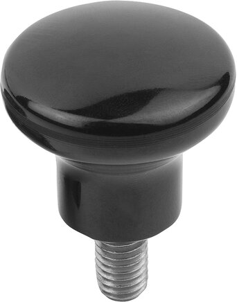 Pilzknöpfe mit Außengewinde