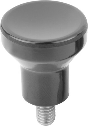 Pilzknöpfe mit Außengewinde
