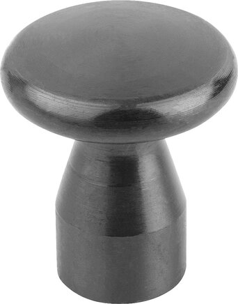 Flache Knöpfe, Innengewinde