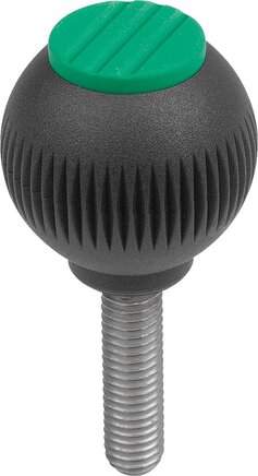 Griffkugeln mit Außengewinde