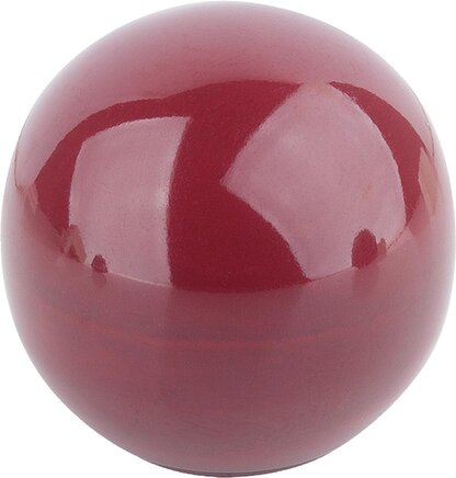 Kugelknöpfe glatt DIN 319 erweitert, Form E, mit Gewindebuchse