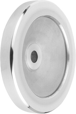 Scheibenhandräder aus Aluminium, ohne Zylindergriff