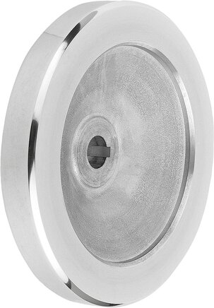 Scheibenhandräder aus Aluminium, ohne Zylindergriff