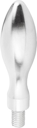 Ballengriffe feststehend DIN 39 Form E, aus Edelstahl