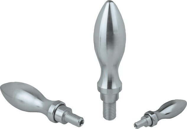 Ballengriffe drehbar ähnlich DIN 98 Form E, aus Stahl