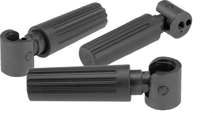 Sicherheits-Zylindergriffe selbsttätig rückschwenkend